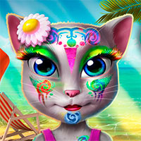Игра Макияж Китти Игра Макияж Китти